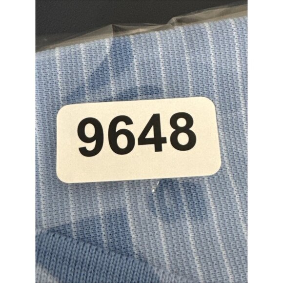 Tommy Hilfiger Golf Men's XXXL Short Sleeve Polo Shirt Pique Knit Blue Stripe - Picture 13 of 14